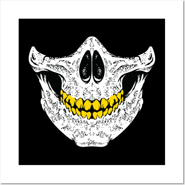 Bling teeth Wall Art by TerrorTalkShop